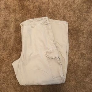Tan khaki cargo pant